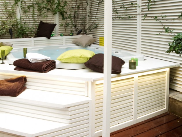 Idee deco jardin photo jardin page 6 : idéesmaison.com Deco jacuzzi interieur