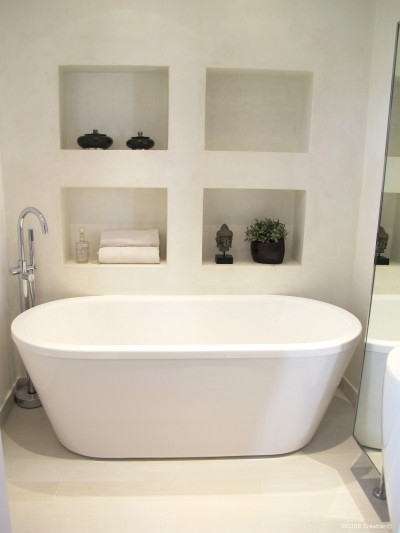 Salle De Bain Ouverte Sur Chambre Construire : … baignoire ilot mitigeur sur pied rangement encastrés salle de bain Salle De Bain Ouverte Sur Chambre Construire : … baignoire ilot mitigeur sur pied rangement encastrés salle de bain