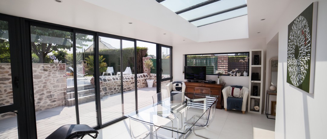 Amenagement veranda moderne