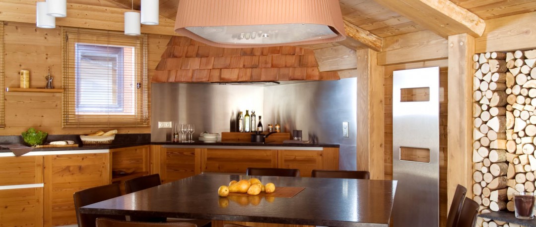 Appartement en bois style chalet de montagne