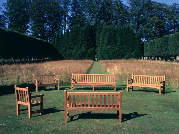 Banc de jardin en teck