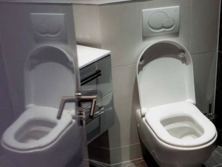 Cabinet médical rénové par So D-Sign - Toilettes