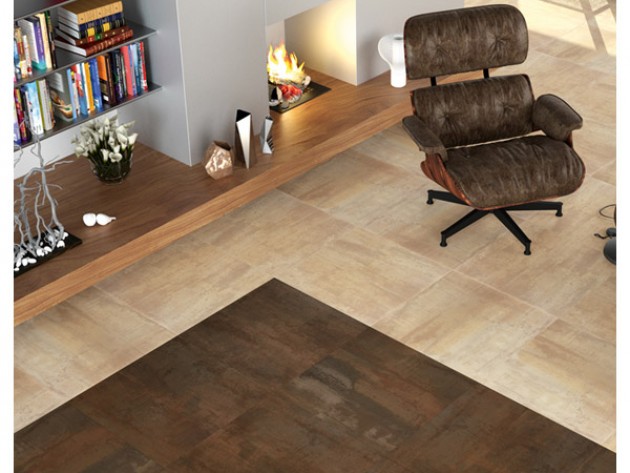 Carrelage gros carreaux Dorian - Atlantique Web Carrelage