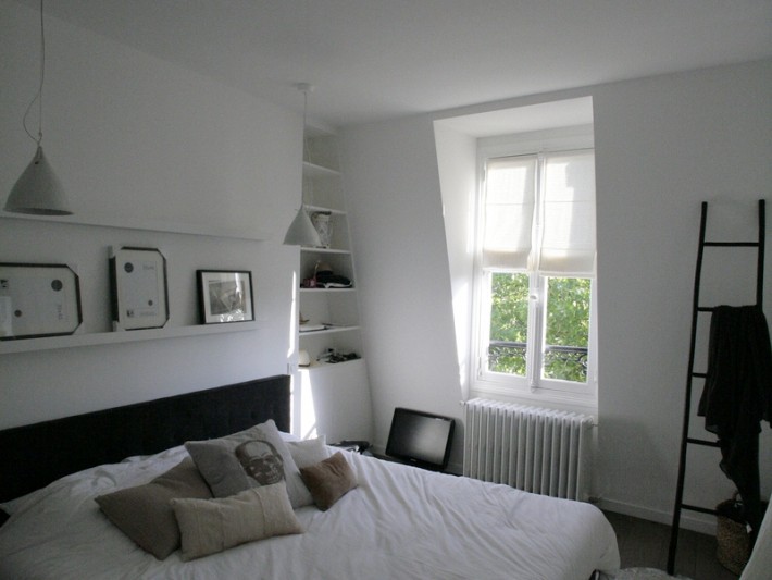 Chambre parentale dans loft