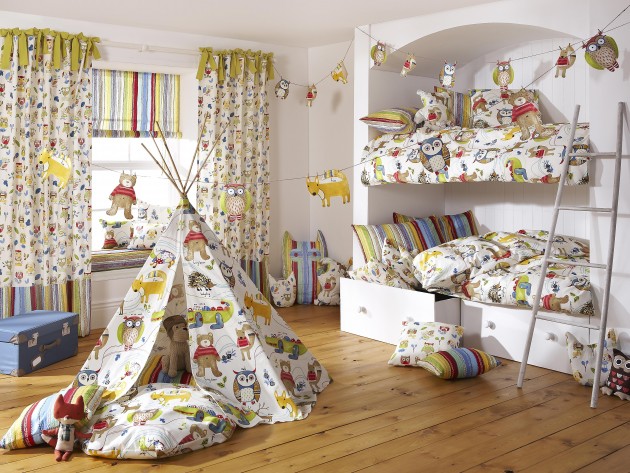 Textiles Forest Friends Boys Set - Prestigious Textiles