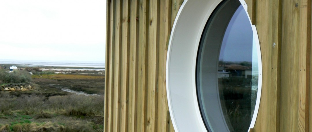 Châssis circulaire sur le Bassin d'Arcachon