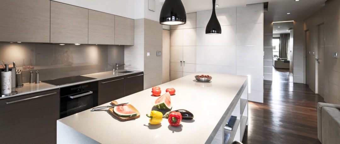 Cuisine design et fonctionnelle