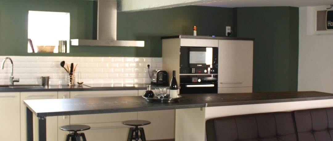 Cuisine ouverte sur séjour