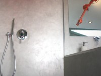 Douche à l'italienne béton ciré