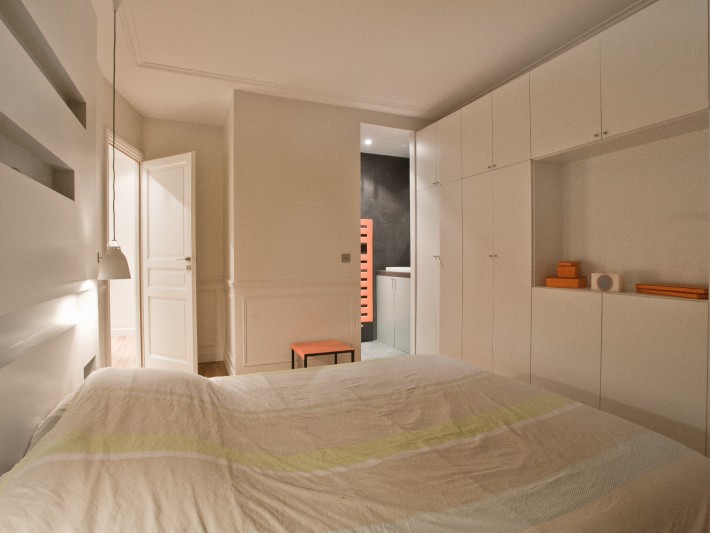 Dressing sur-mesure pour la chambre parentale