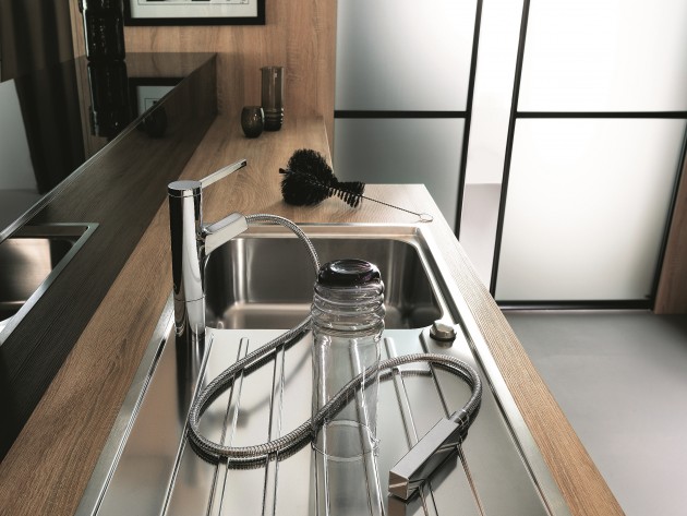 Evier inox professionnel