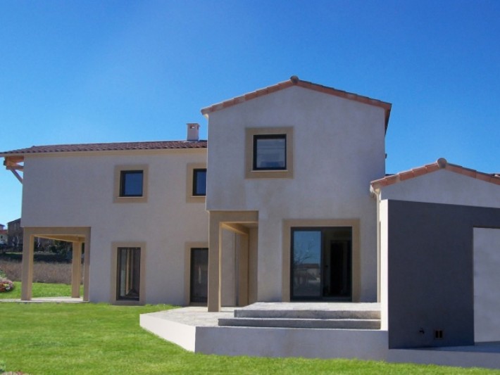 Extérieur de la maison Façade Est