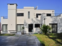 Maison d'architecte contemporaine - Vue sur l'entrée