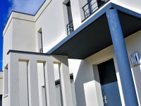 Maison d'architecte contemporaine - Vue sur l'entrée