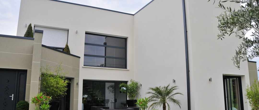 Maison individuelle d'architecture contemporaine