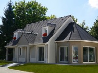 Maison traditionnelle avec extension