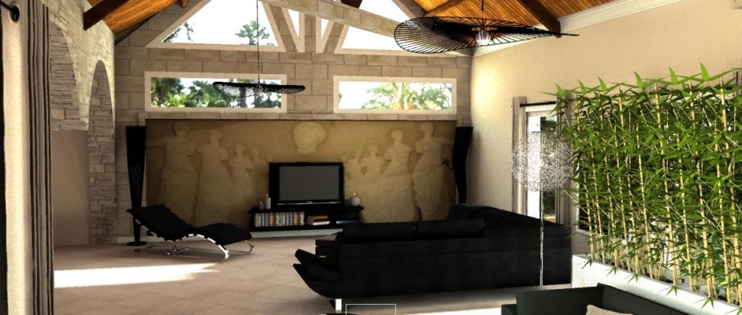 Optimiser séjour contemporain - nature