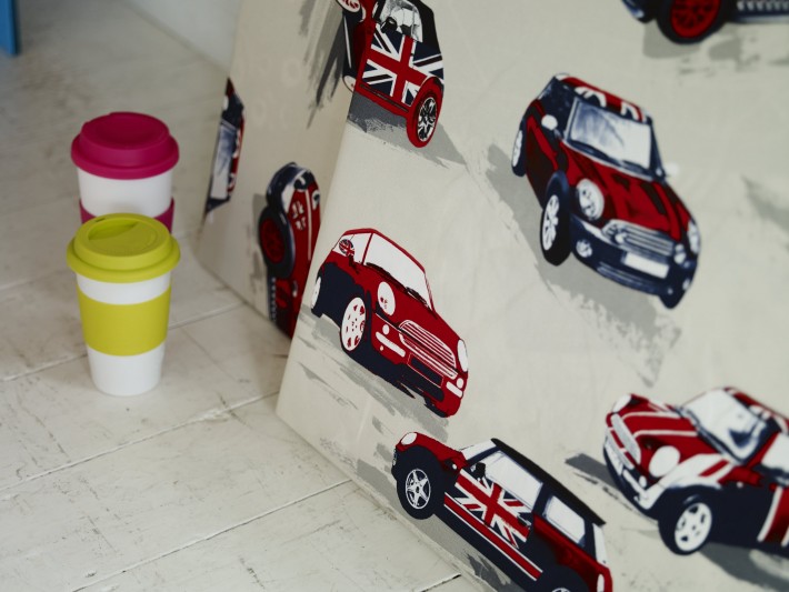 Papiers peints aux motifs de voiture Mini
