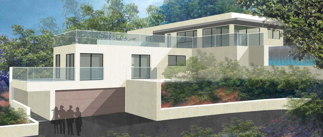 Projet de construction d'une villa de 200 m² à Nice