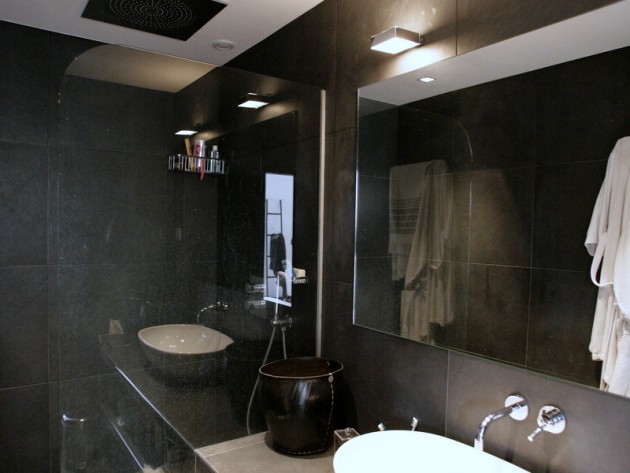 Salle de bains parentale avec douche italienne