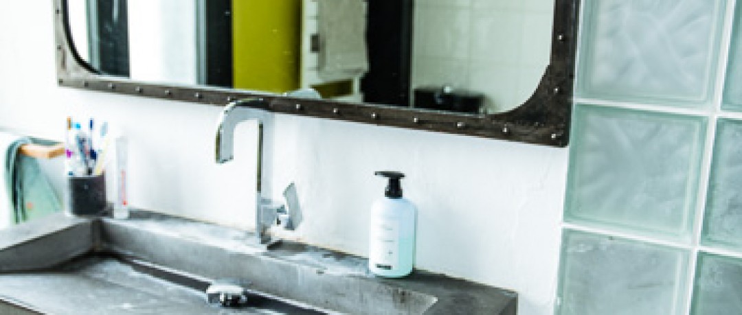 Vasque en béton ciré