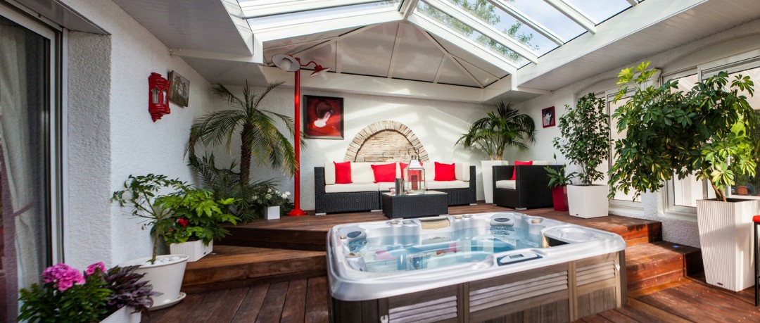 Veranda contemporaine