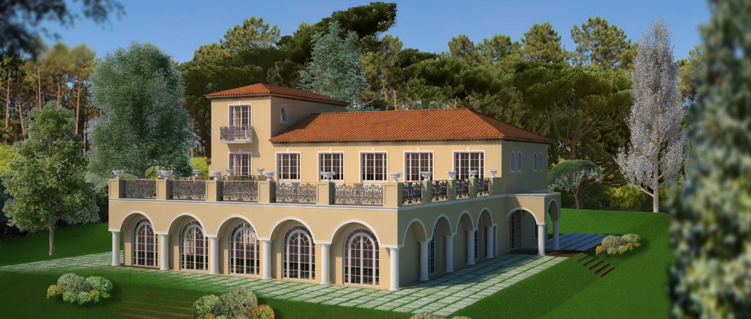 Villa Cap d'Antibes - Insertion sur site