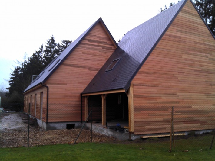 Vue du garage