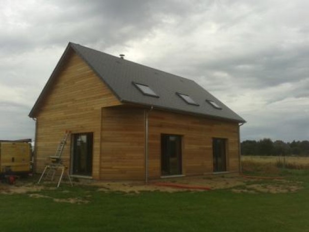 maison construite en ossature bois