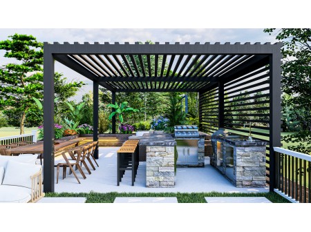 La pergola bioclimatique : l’alliance parfaite entre confort et élégance extérieure