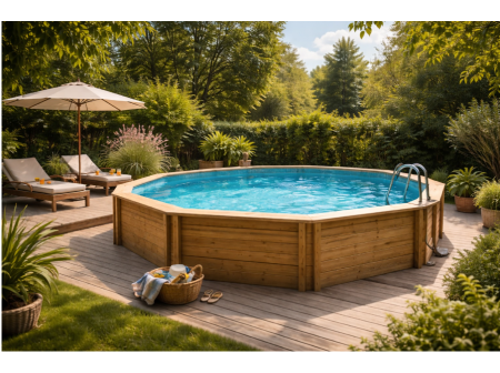 Piscine bois quand l’eau s’invite naturellement dans le jardin