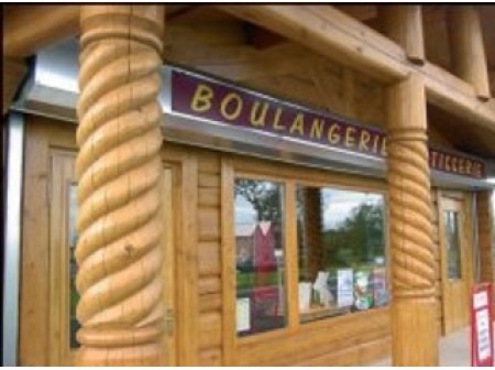 Une boulangerie en pin