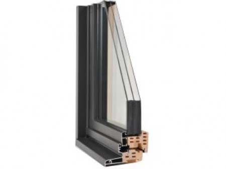 Fenêtre mixte bois/alu triple vitrage