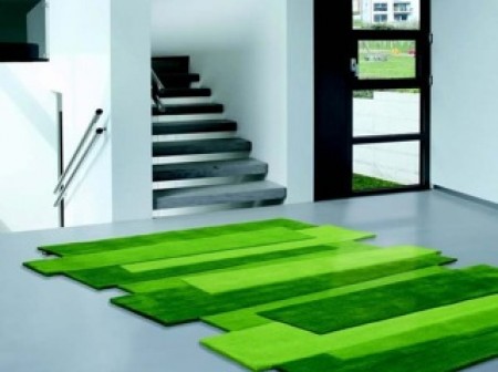 Un tapis contemporain