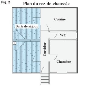 Plan du rez de chaussée